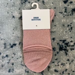 Urban Outfitters Pink Sparkly Socks